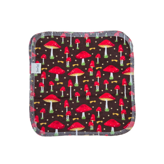 Cloth Napkins | Mushroom Stars