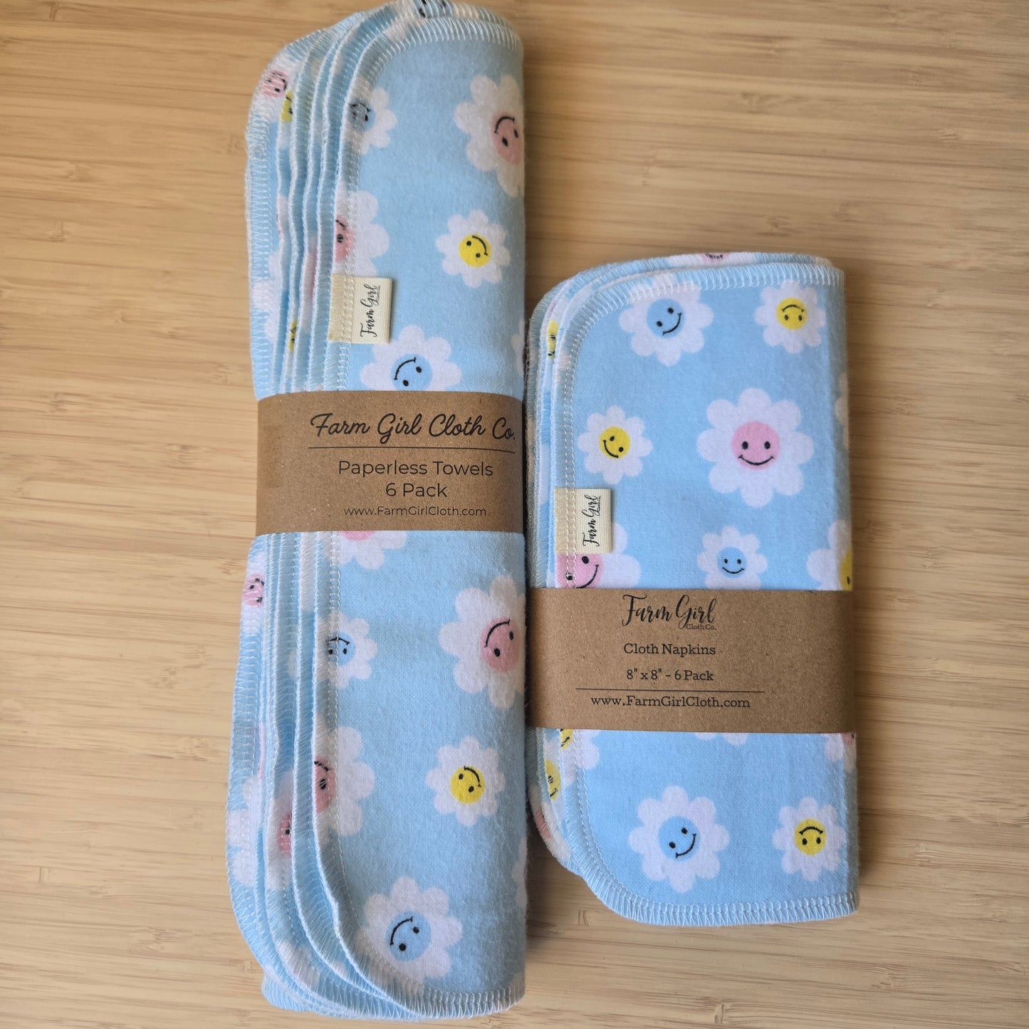 Paper less Reusable Cloth Sets