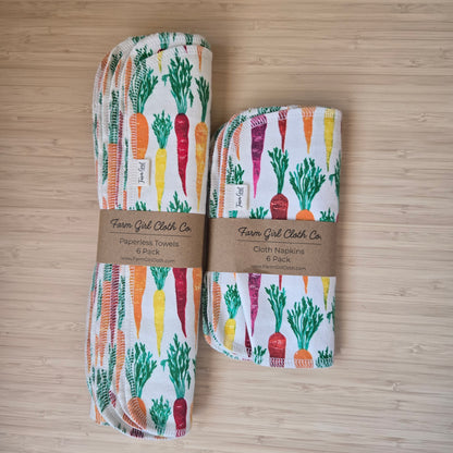 Paper less Reusable Cloth Sets