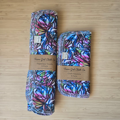 Paper less Reusable Cloth Sets