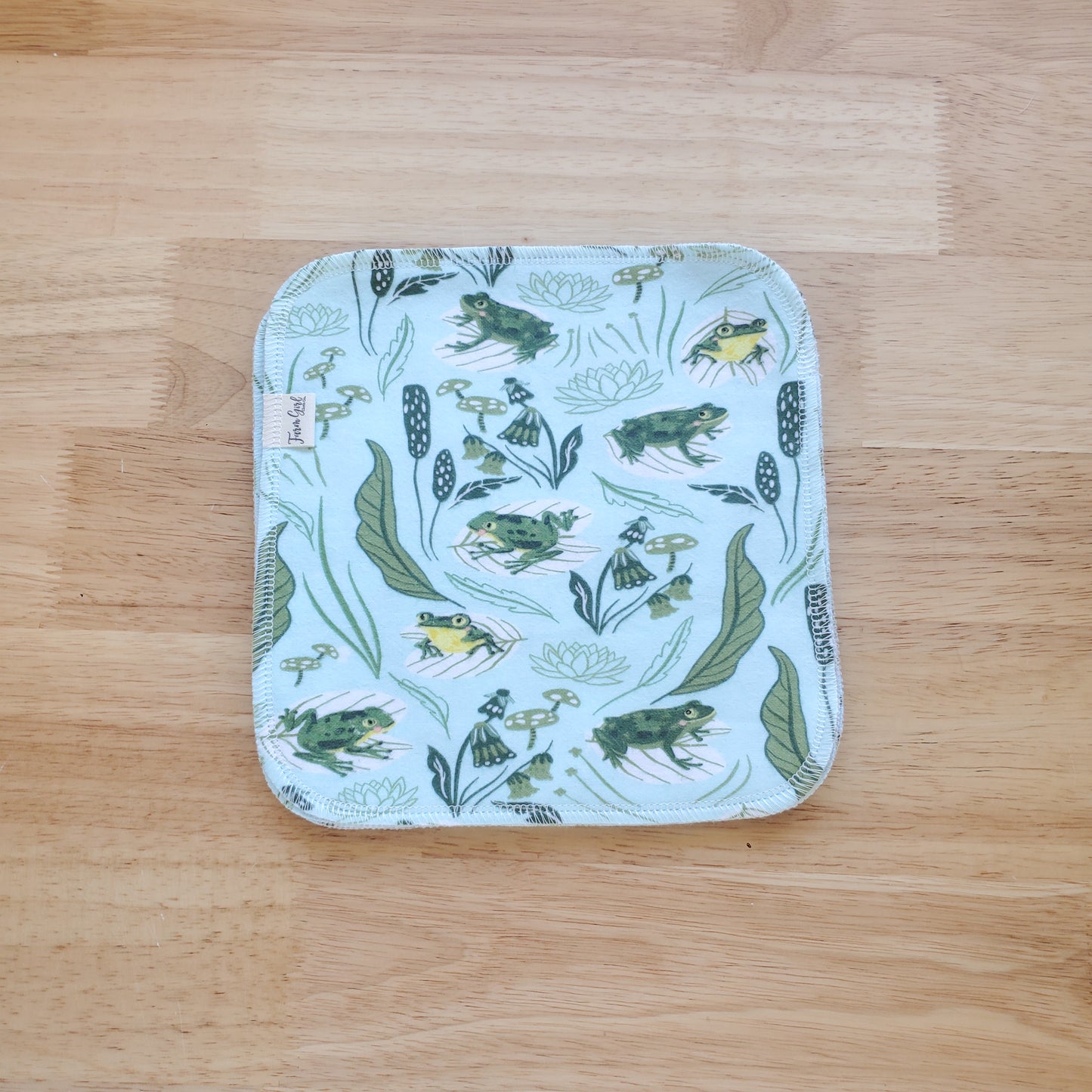 Cloth Napkins | Frogs and Lily Pads