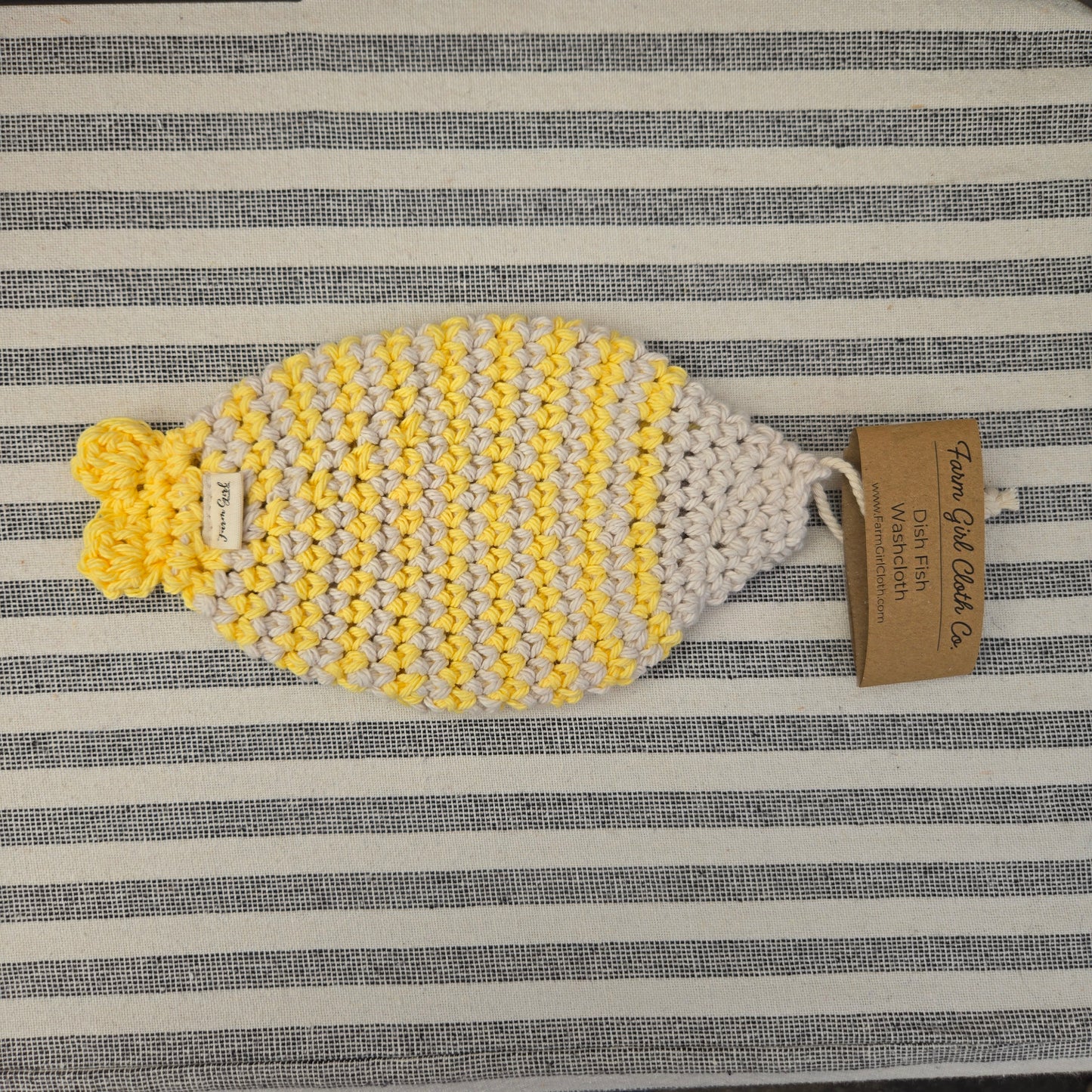 Dish Fish Washcloth Tawashi