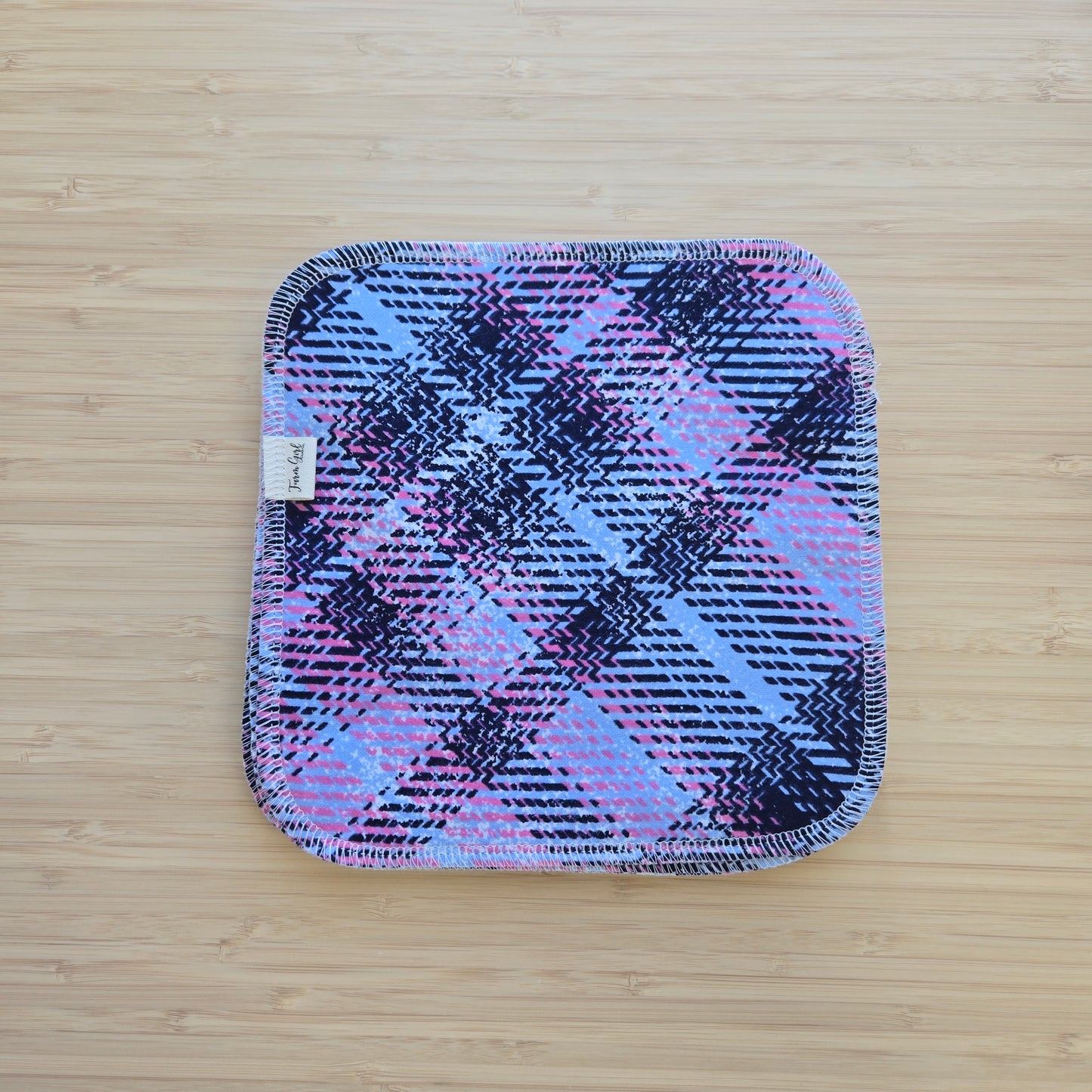 Cloth Napkins | Pink and Blue Plaid