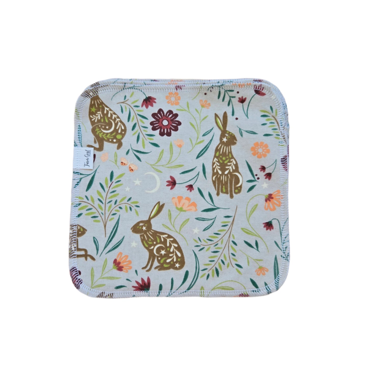 Cloth Napkins | Celestial Bunny (tan)
