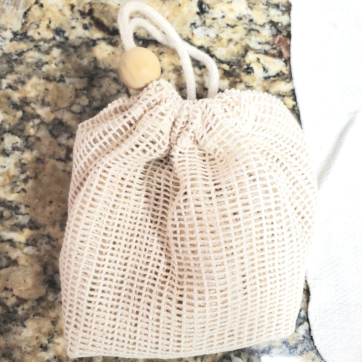 Natural Cotton Produce and Wash Bags