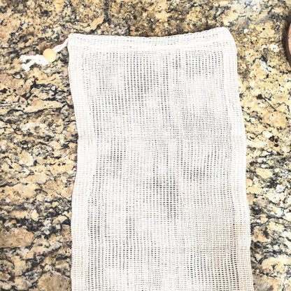 Natural Cotton Produce and Wash Bags