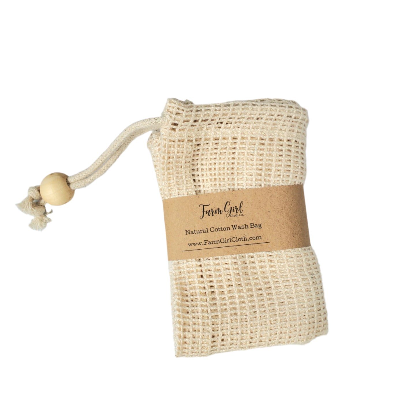 Natural Cotton Produce and Wash Bags