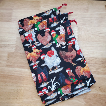 Cloth Gift Bags | Winter Holidays