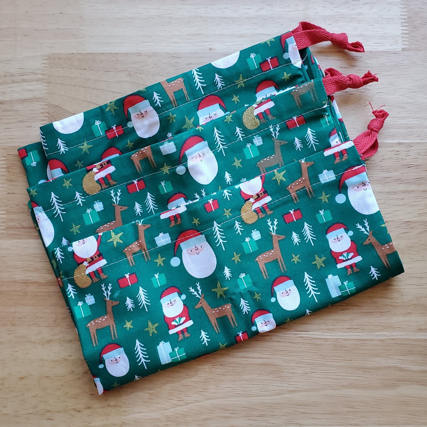 Cloth Gift Bags | Winter Holidays