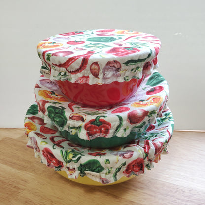 Bowl + Casserole Covers- Farm Girl Bowl Bonnets