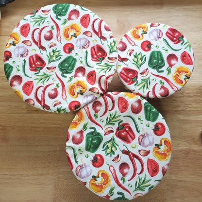 Bowl + Casserole Covers- Farm Girl Bowl Bonnets