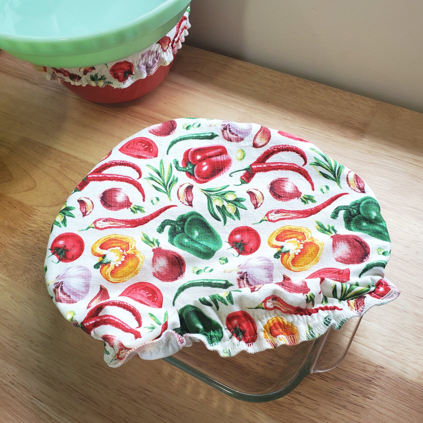 Bowl + Casserole Covers- Farm Girl Bowl Bonnets