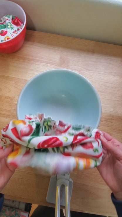 Bowl + Casserole Covers- Farm Girl Bowl Bonnets